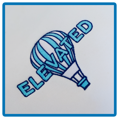 balloon logo embroidered crewneck